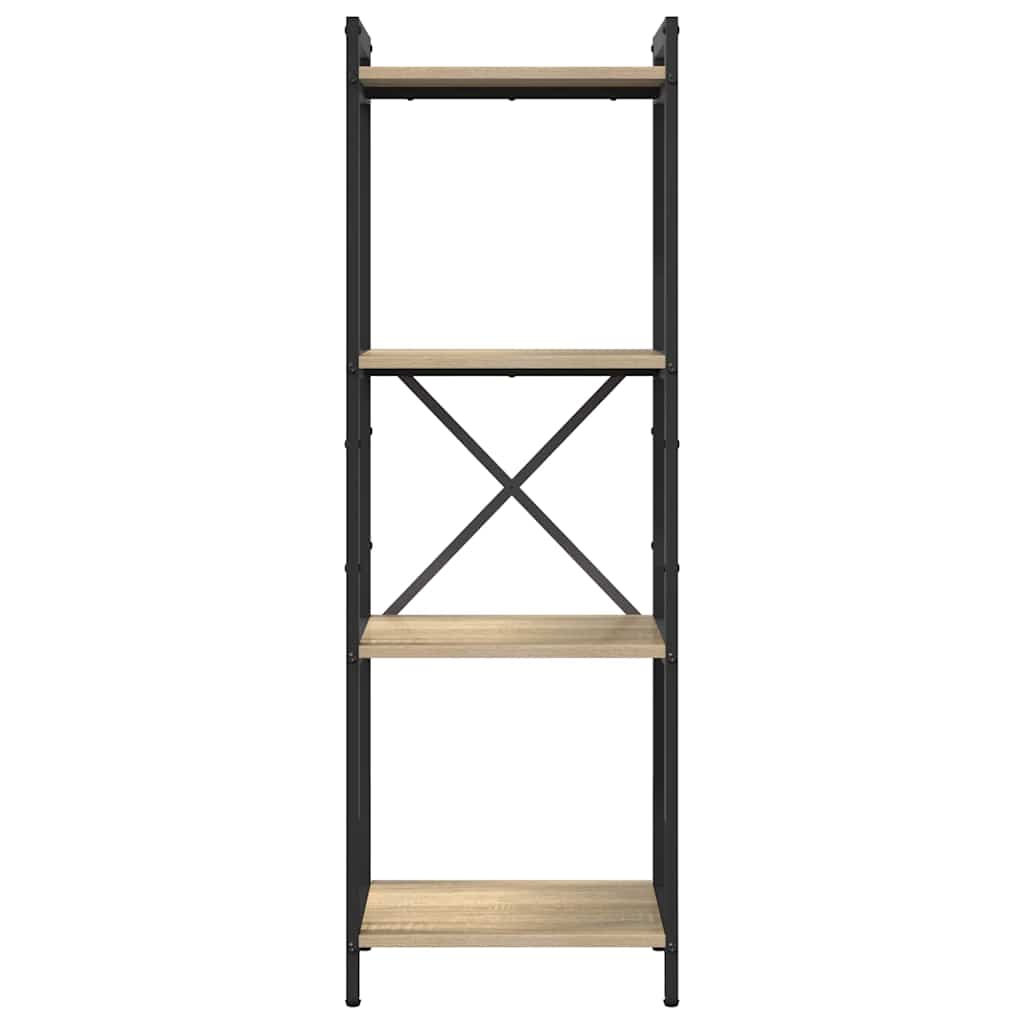 Bookshelf Sonoma Oak 40 x 30 x 119 cm Engineered Wood