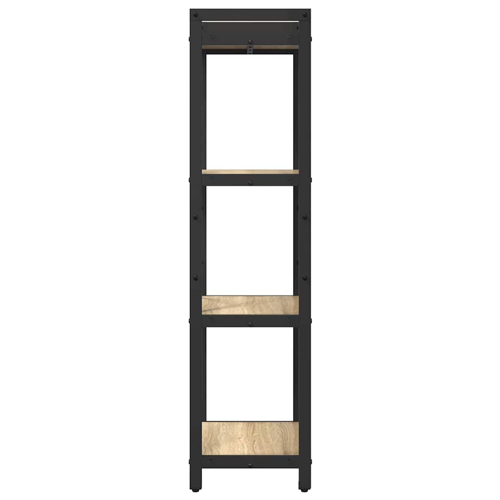 Bookshelf Sonoma Oak 40 x 30 x 119 cm Engineered Wood