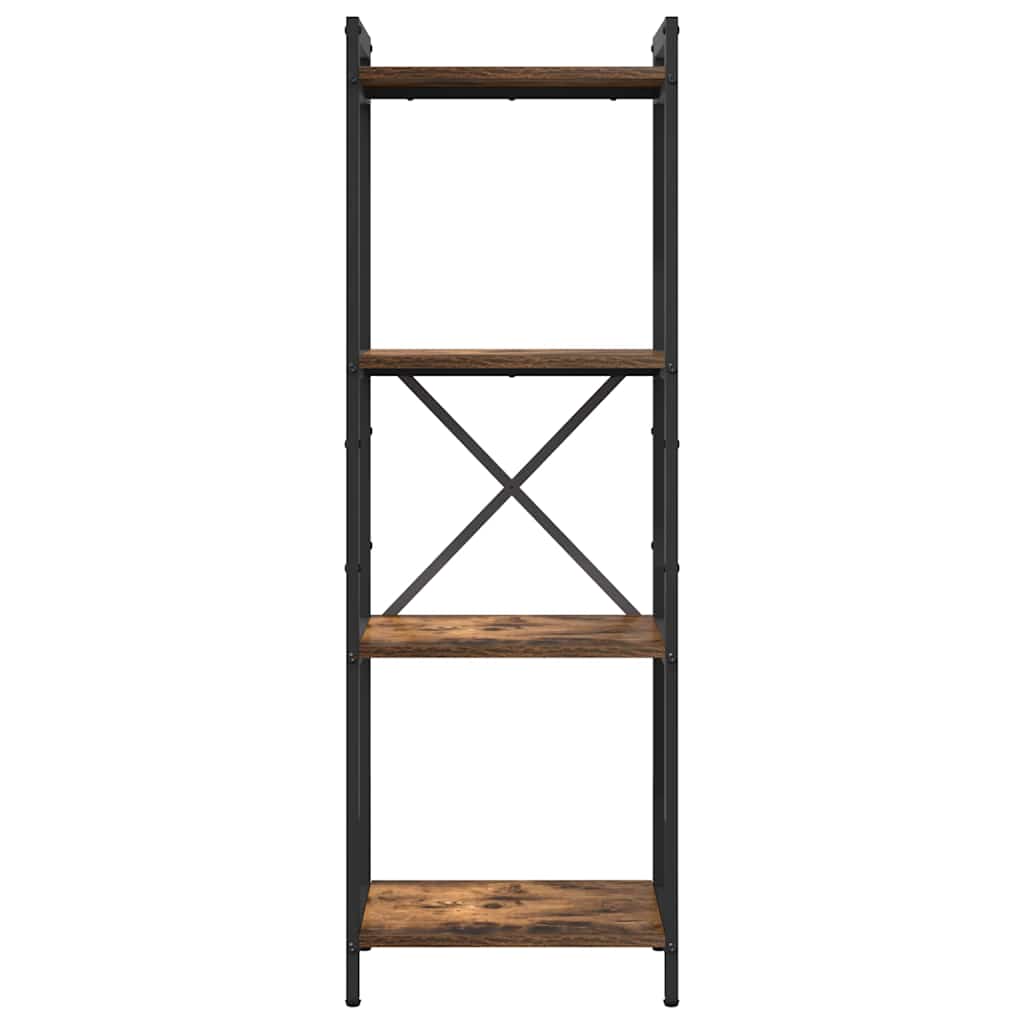 Bookshelf 40 x 30 x 119 cm Engineered Wood Smoked Oak