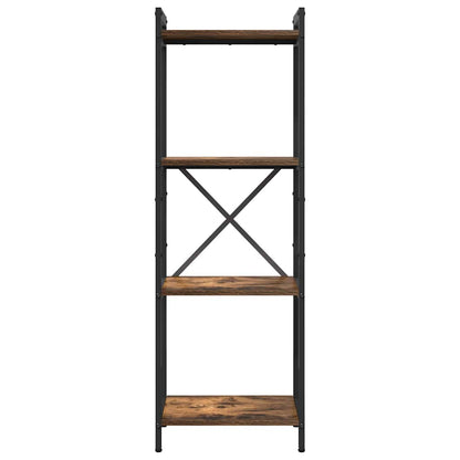Bookshelf 40 x 30 x 119 cm Engineered Wood Smoked Oak