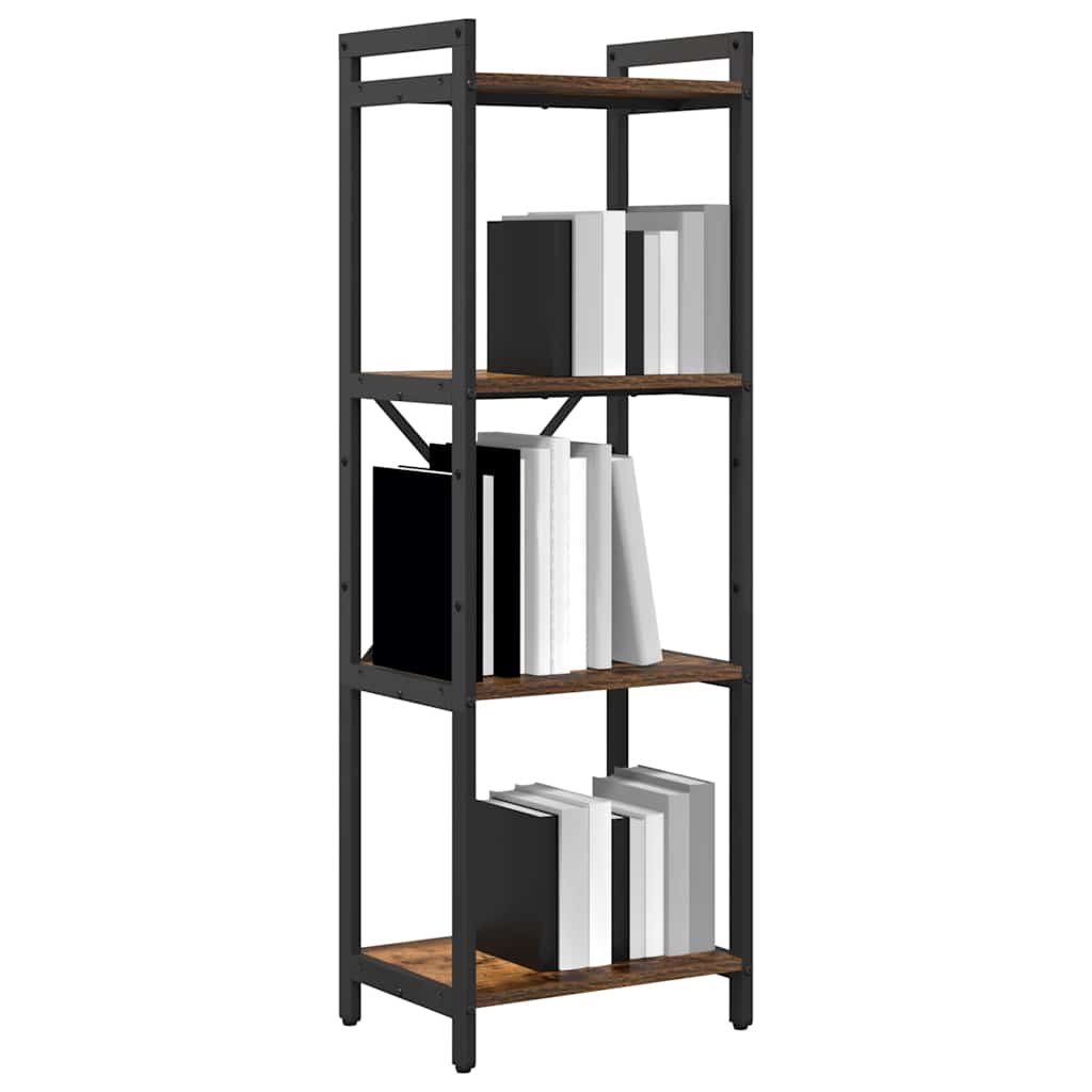 Bookshelf 40 x 30 x 119 cm Engineered Wood Smoked Oak