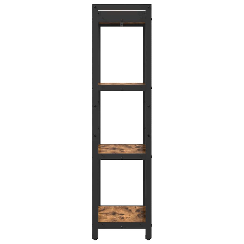 Bookshelf 40 x 30 x 119 cm Engineered Wood Smoked Oak