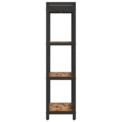 Bookshelf 40 x 30 x 119 cm Engineered Wood Smoked Oak