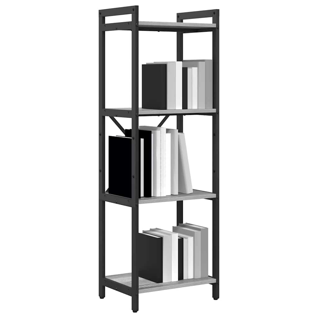 Bookshelf Grey sonoma 40 x 30 x 119 cm Engineered Wood