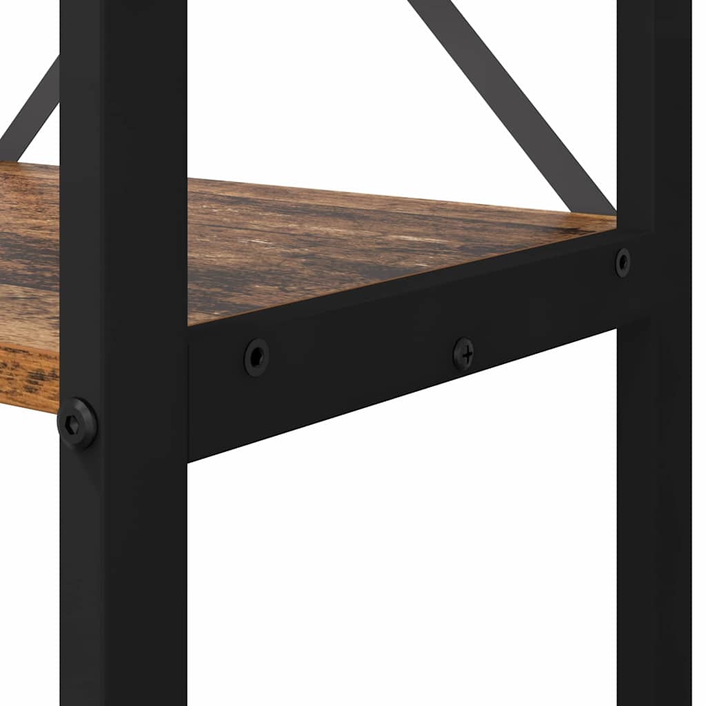 Bookshelf Old wood 40 x 30 x 119 cm Engineered Wood