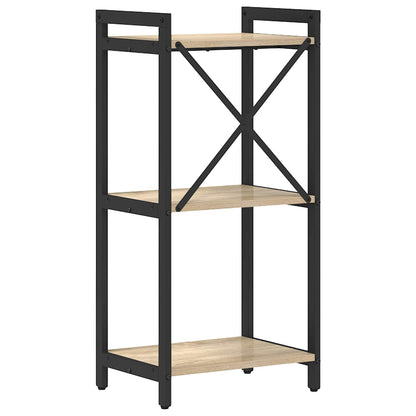 Bookshelf Sonoma Oak 40 x 30 x 85 cm Engineered Wood