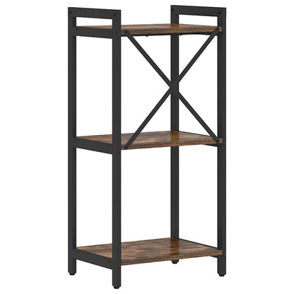 Bookshelf Smoked Oak 40 x 30 x 85 cm Engineered Wood