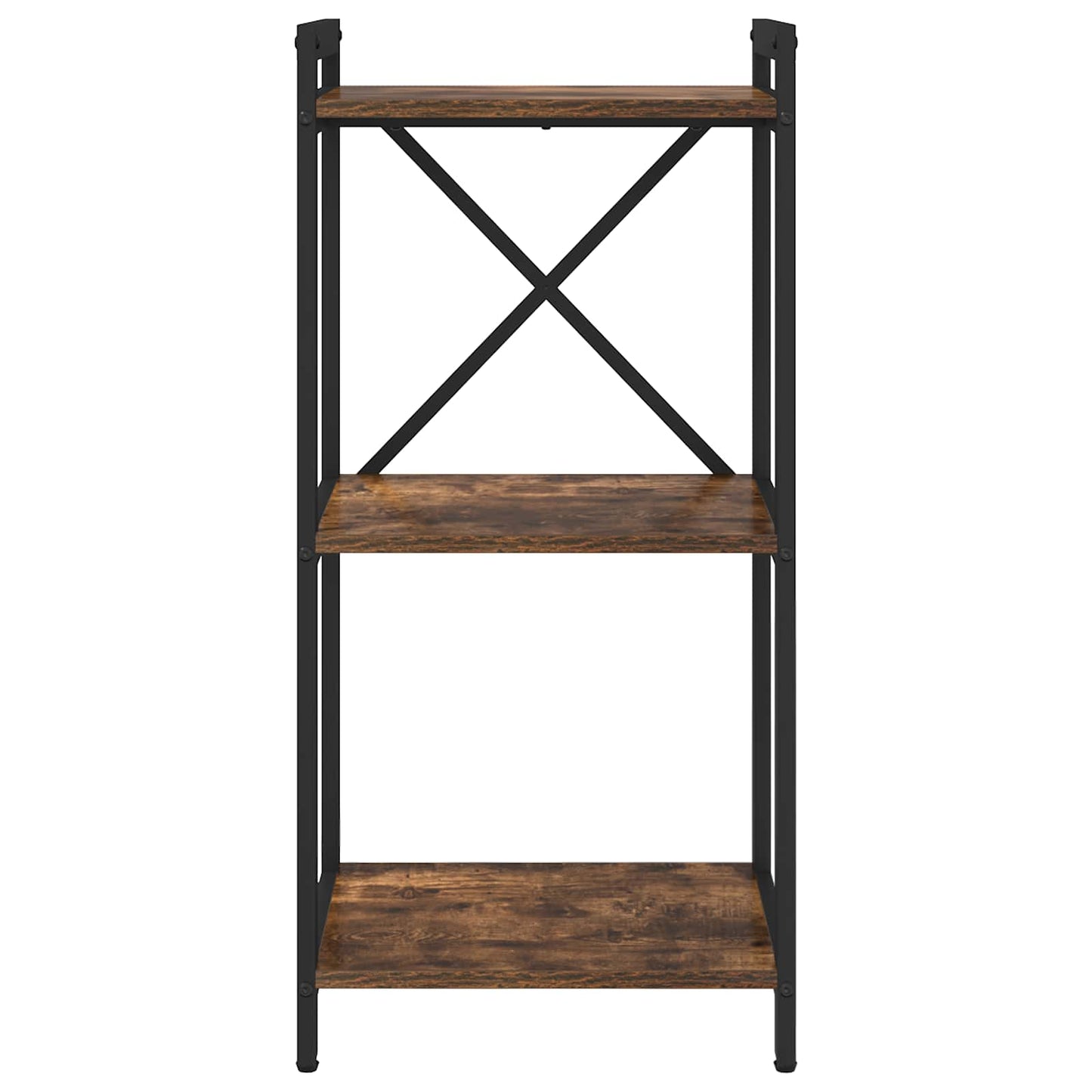Bookshelf Smoked Oak 40 x 30 x 85 cm Engineered Wood