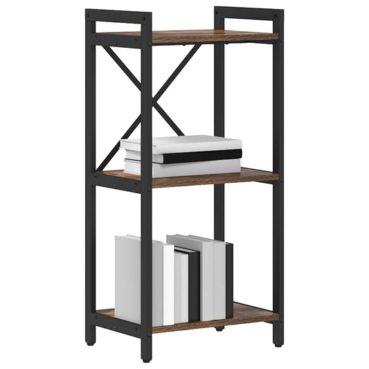 Bookshelf Smoked Oak 40 x 30 x 85 cm Engineered Wood