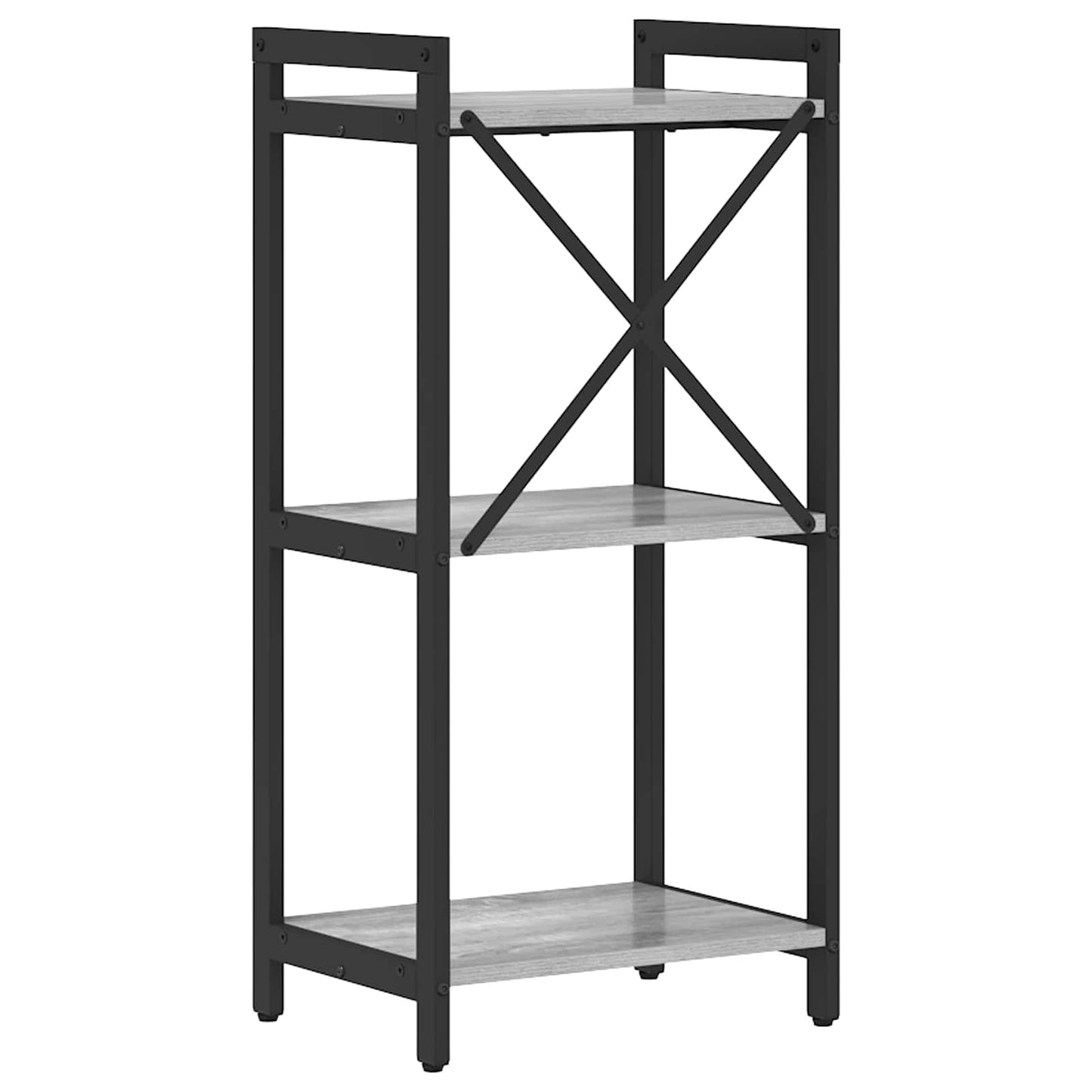 Bookshelf Grey sonoma 40 x 30 x 85 cm Engineered Wood