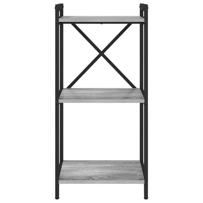 Bookshelf Grey sonoma 40 x 30 x 85 cm Engineered Wood