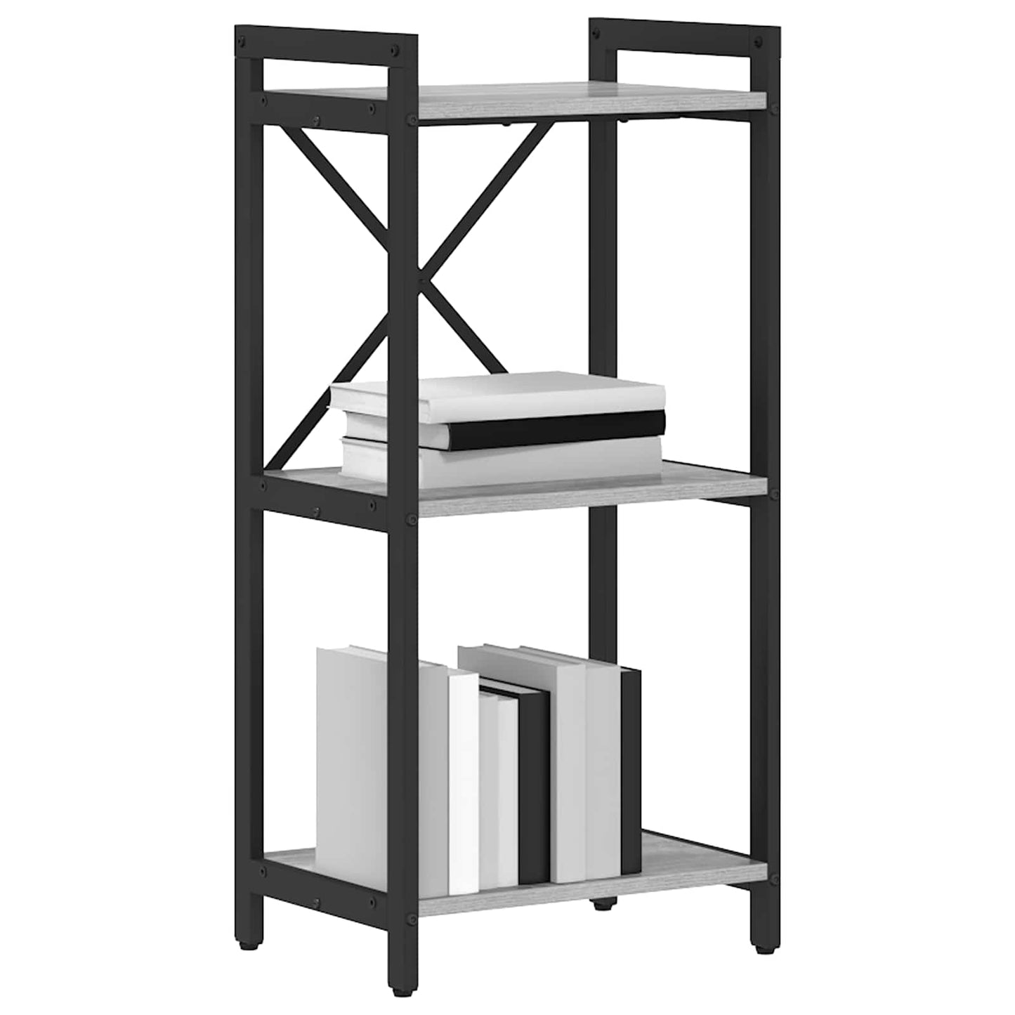 Bookshelf Grey sonoma 40 x 30 x 85 cm Engineered Wood