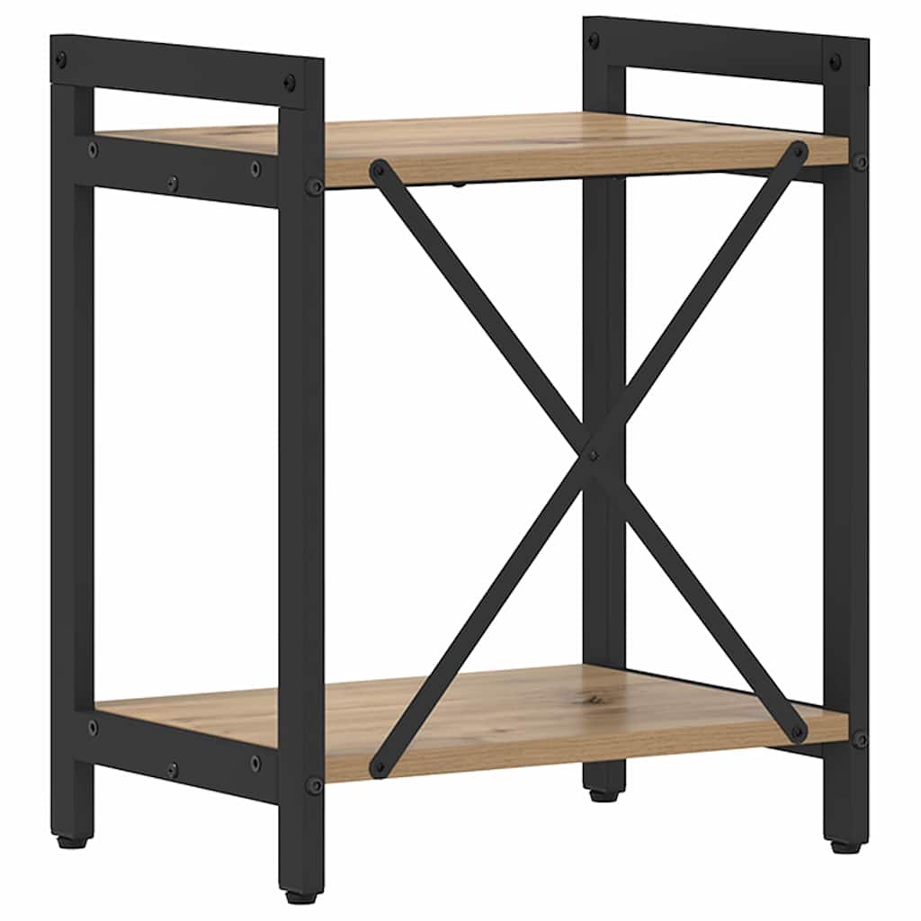 Bookshelf Artisan Oak 40 x 30 x 50 cm Engineered Wood