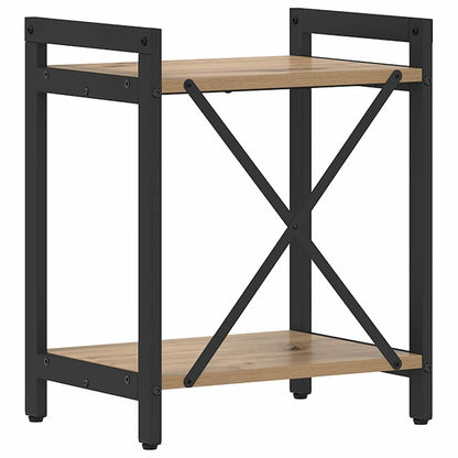 Bookshelf Artisan Oak 40 x 30 x 50 cm Engineered Wood