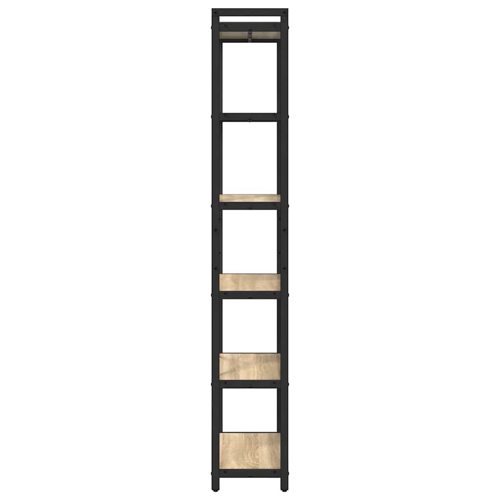 Bookshelf 60 x 30 x 189.5 cm Engineered Wood Sonoma Oak