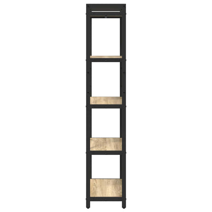 Bookshelf Sonoma Oak 60 x 30 x 155 cm Engineered Wood