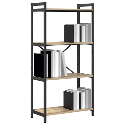 Bookshelf 60 x 30 x 120 cm Engineered Wood Sonoma Oak