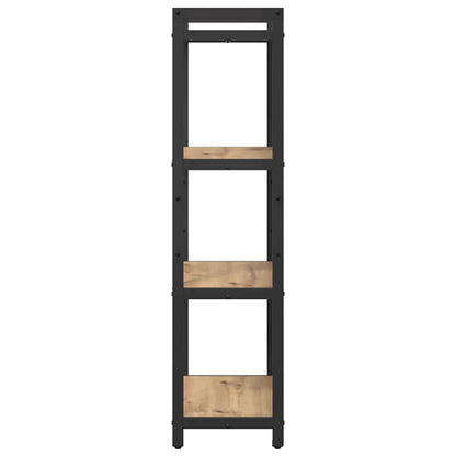 Bookshelf Artisan Oak 60 x 30 x 120 cm Engineered Wood