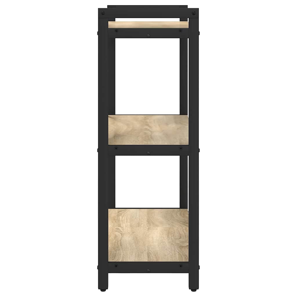 Bookshelf Sonoma Oak 60 x 30 x 85 cm Engineered Wood