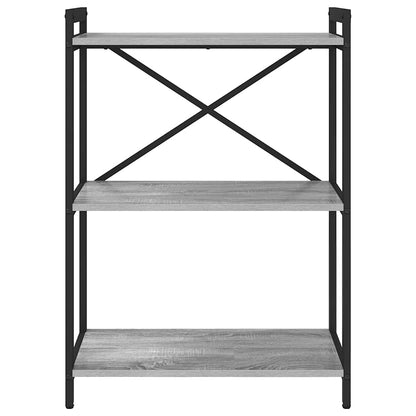 Bookshelf Grey sonoma 60 x 30 x 85 cm Engineered Wood