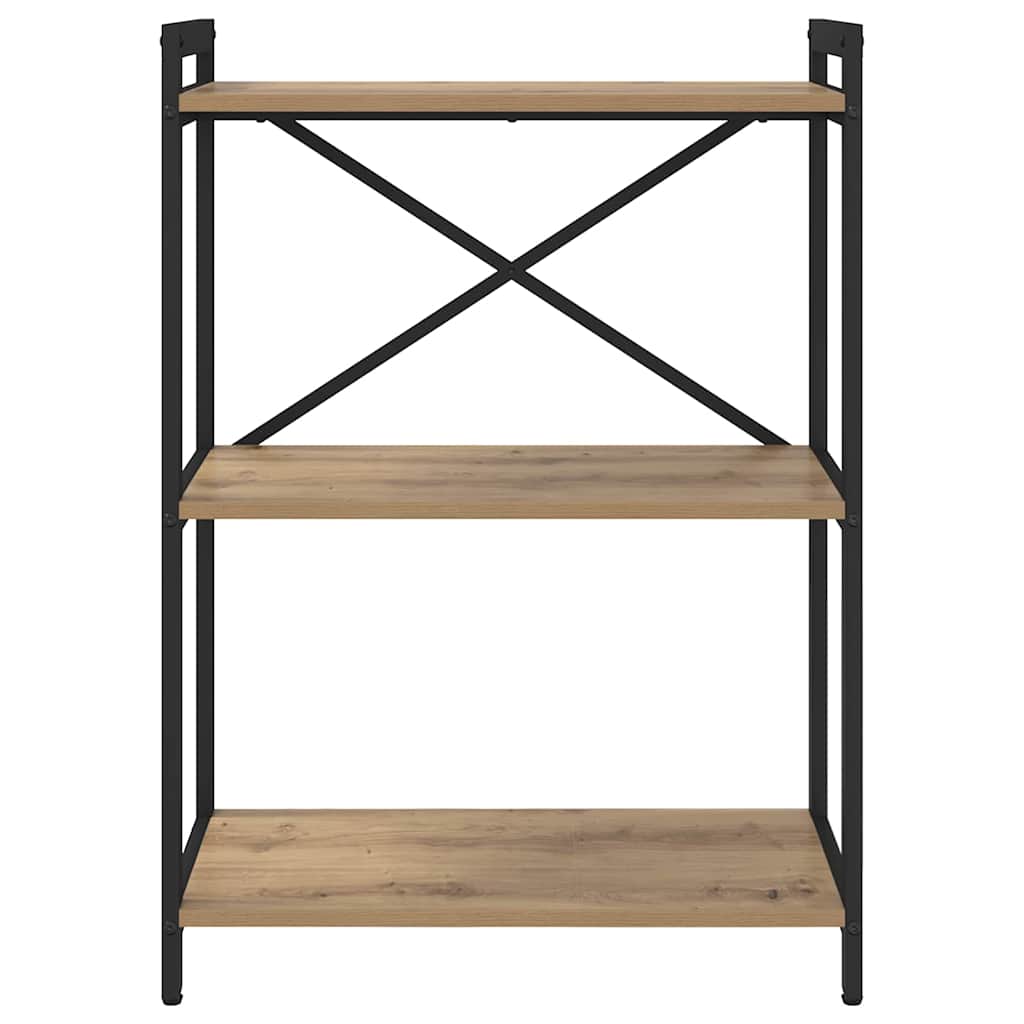 Bookshelf Artisan Oak 60 x 30 x 85 cm Engineered Wood