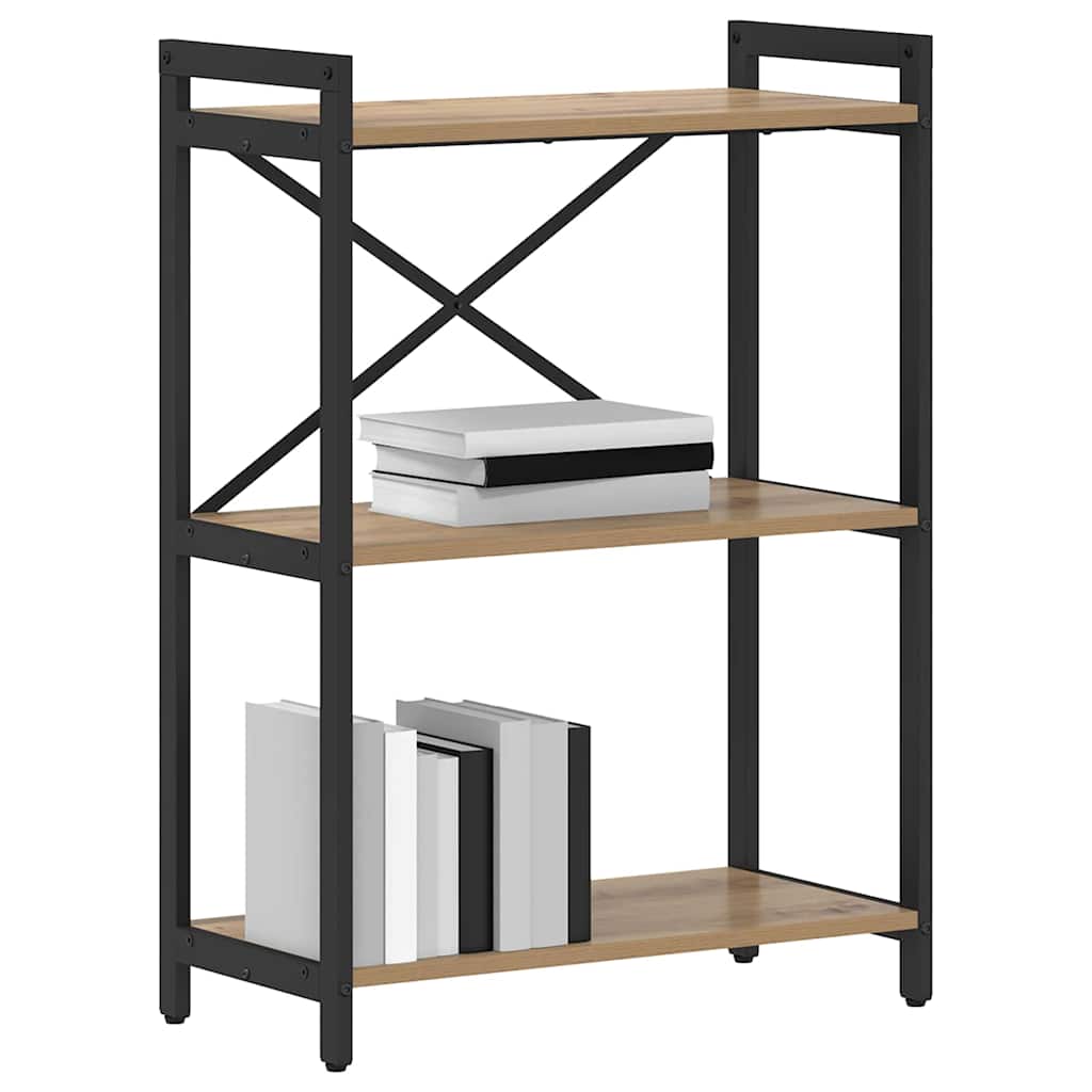 Bookshelf Artisan Oak 60 x 30 x 85 cm Engineered Wood