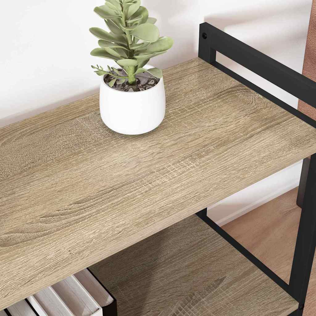 Bookshelf Sonoma Oak 60 x 30 x 50 cm Engineered Wood
