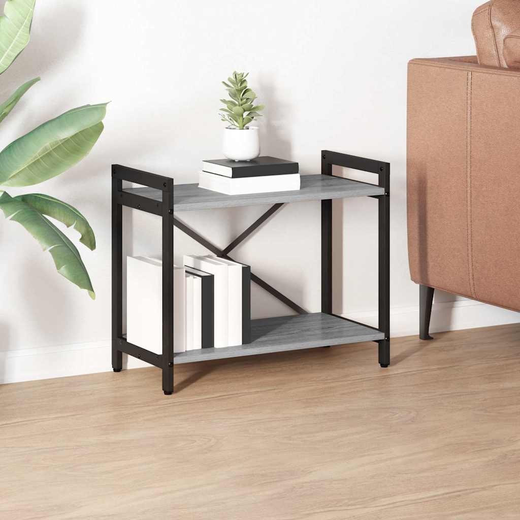 Bookshelf Grey sonoma 60 x 30 x 50 cm Engineered Wood