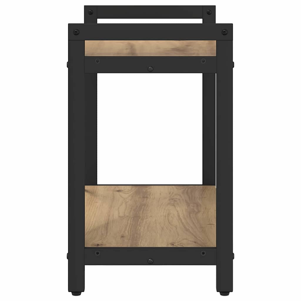 Bookshelf Artisan Oak 60 x 30 x 50 cm Engineered Wood