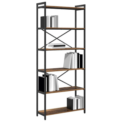 Bookshelf Old wood 80 x 30 x 190 cm Engineered Wood