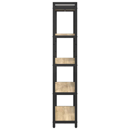 Bookshelf 80 x 30 x 155 cm Engineered Wood Sonoma Oak
