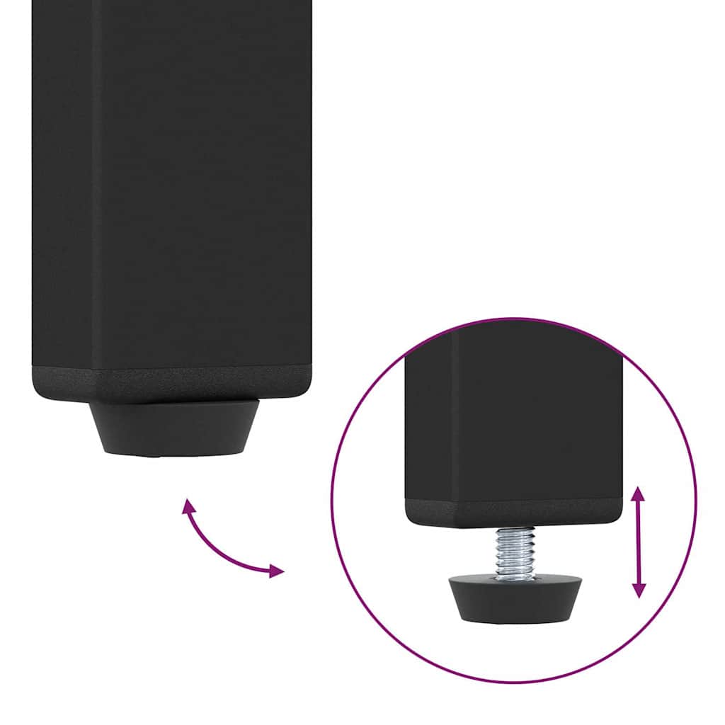 Bookshelf 80 x 30 x 155 cm Engineered Wood Smoked Oak