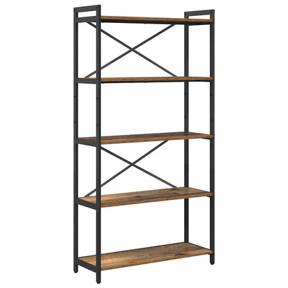 Bookshelf Old wood 80 x 30 x 155 cm Engineered Wood