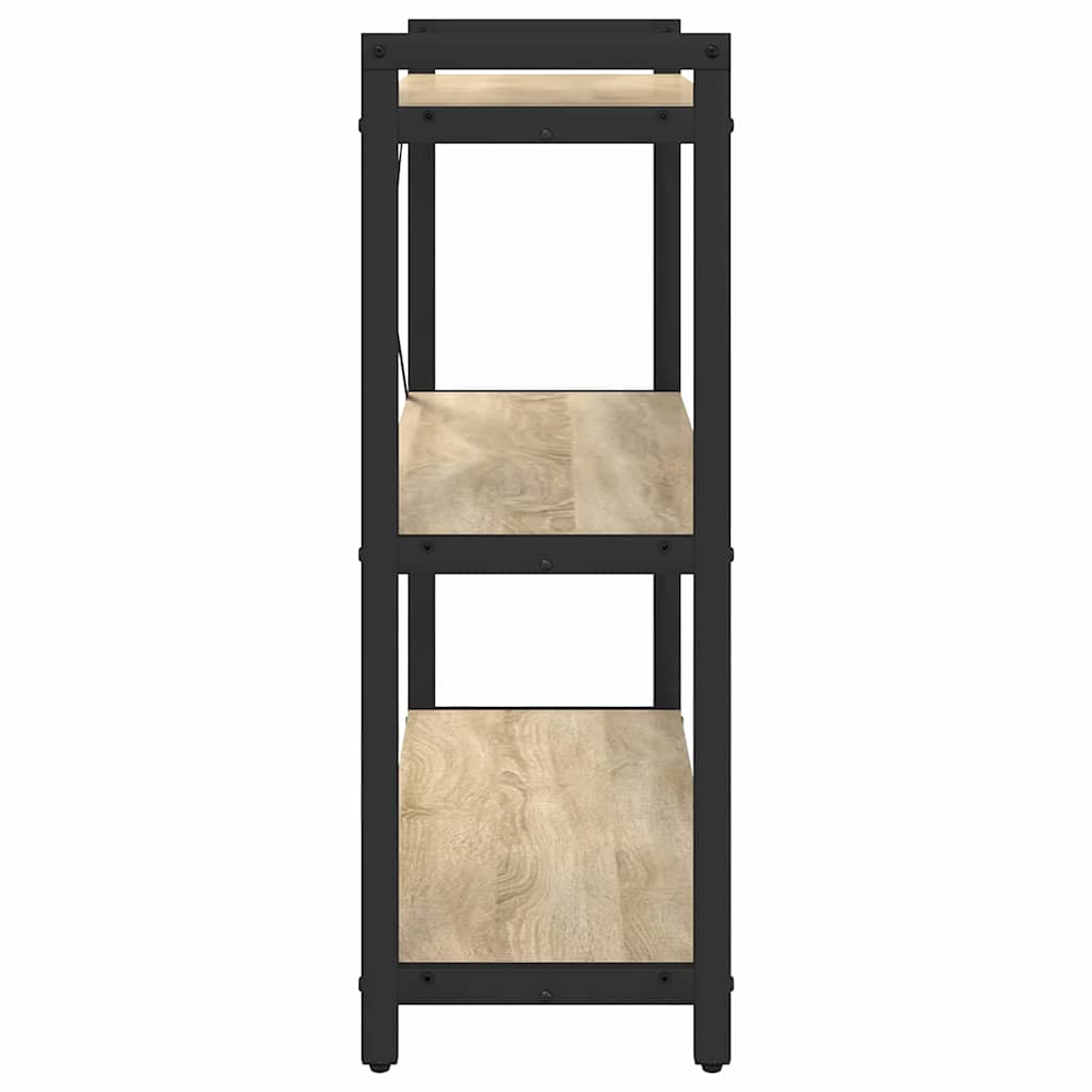 Bookshelf Sonoma Oak 80 x 30 x 85 cm Engineered Wood