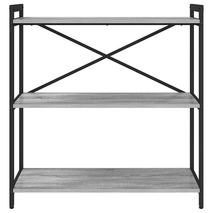 Bookshelf Grey sonoma 80 x 30 x 85 cm Engineered Wood