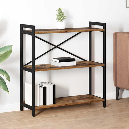 Bookshelf Old wood 80 x 30 x 85 cm Engineered Wood