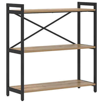 Bookshelf Artisan Oak 80 x 30 x 85 cm Engineered Wood