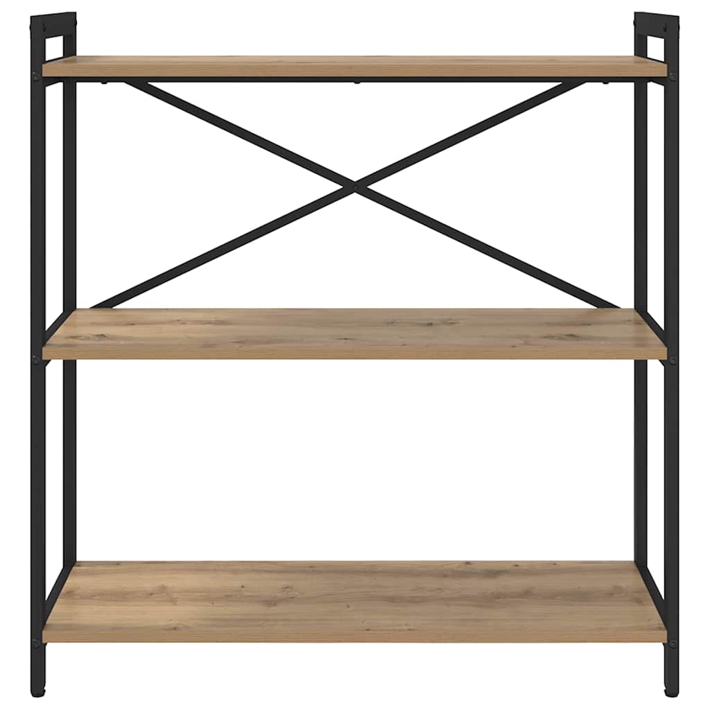 Bookshelf Artisan Oak 80 x 30 x 85 cm Engineered Wood