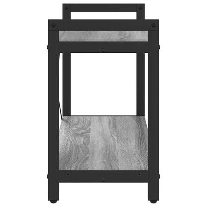 Bookshelf Grey sonoma 80 x 30 x 50 cm Engineered Wood