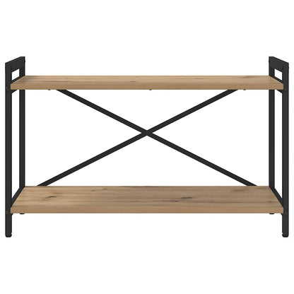 Bookshelf Artisan Oak 80 x 30 x 50 cm Engineered Wood