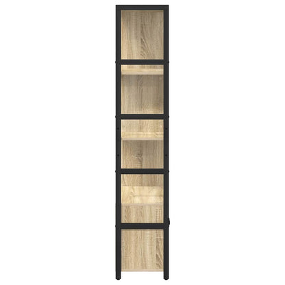 Bookshelf Sonoma Oak 80 x 30 x 155.5 cm Engineered Wood