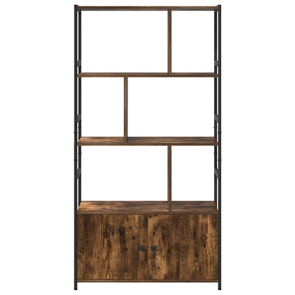 Bookshelf Smoked Oak 80 x 30 x 155.5 cm Engineered Wood