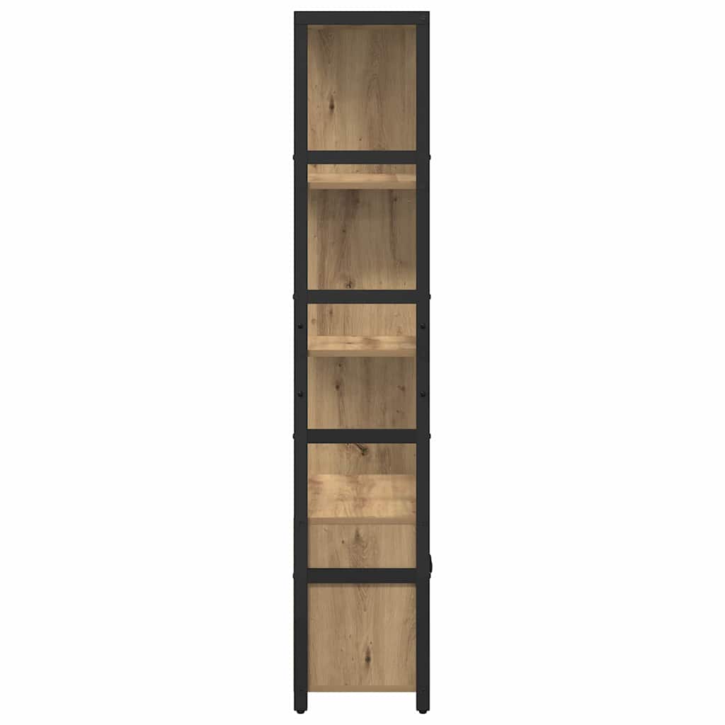 Bookshelf Artisan Oak 80 x 30 x 155.5 cm Engineered Wood
