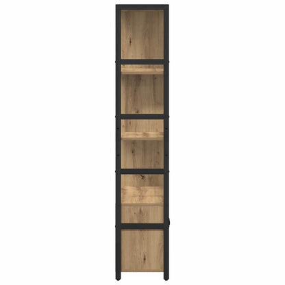 Bookshelf Artisan Oak 80 x 30 x 155.5 cm Engineered Wood