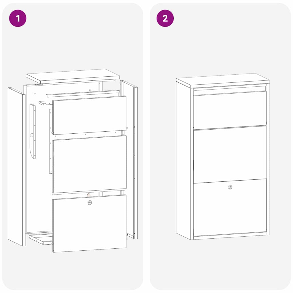 Parcel Drop Box with Storage Olive Green 44 x 22 x 82 cm Steel