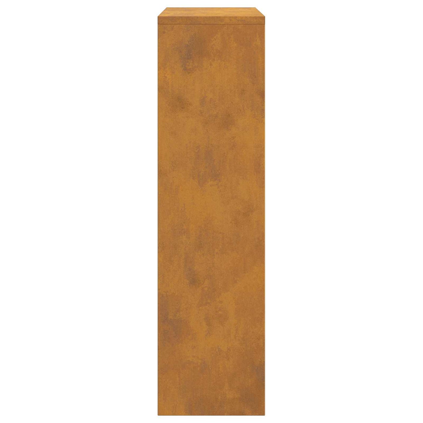 Parcel Drop Box Rusty 44 x 22 x 82 cm Weathering Steel