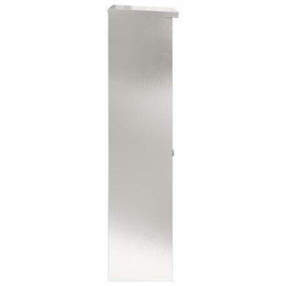 Parcel Drop Box Silver 44.5 x 29 x 110.5 cm Stainless Steel