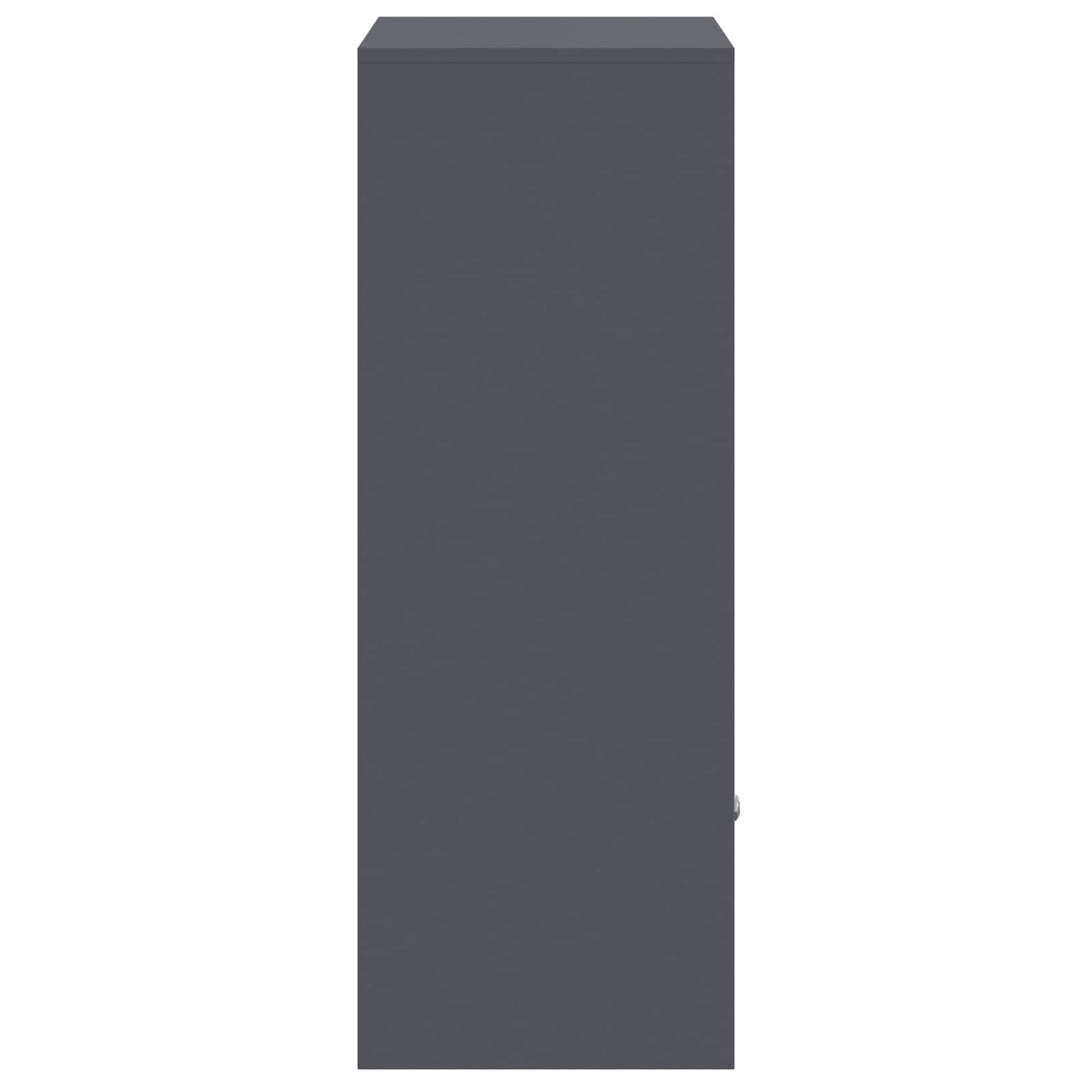 Parcel Drop Box with Storage Anthracite 47.5 x 38 x 59 cm Steel
