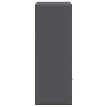 Parcel Drop Box with Storage Anthracite 47.5 x 38 x 59 cm Steel