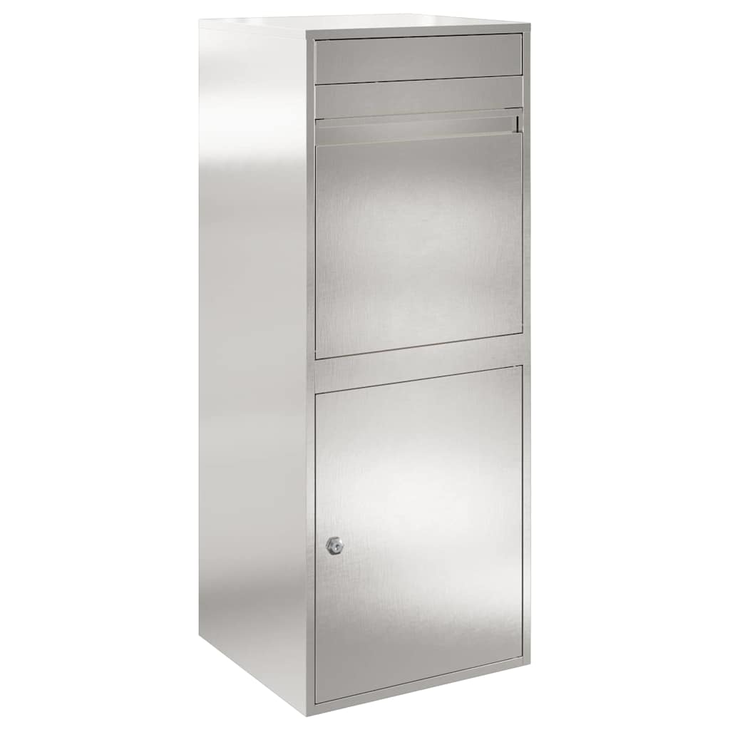 Parcel Drop Box Silver 47.5 x 38 x 59 cm Stainless Steel